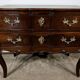 Commode Sauteuse en Amarante et Acajou, époque Louis XV – XVIIIe