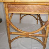Rattan desk