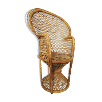 Children's peacock armchair