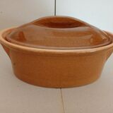 Enamelled ceramic terrine