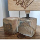Vintage Herbier and Virebent porcelain table lamp
