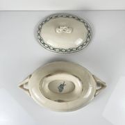 Salins "Recamier" iron earth soup tureen, late 19th century