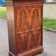 Louis Philippe burr walnut and marble secretary from the 19th century