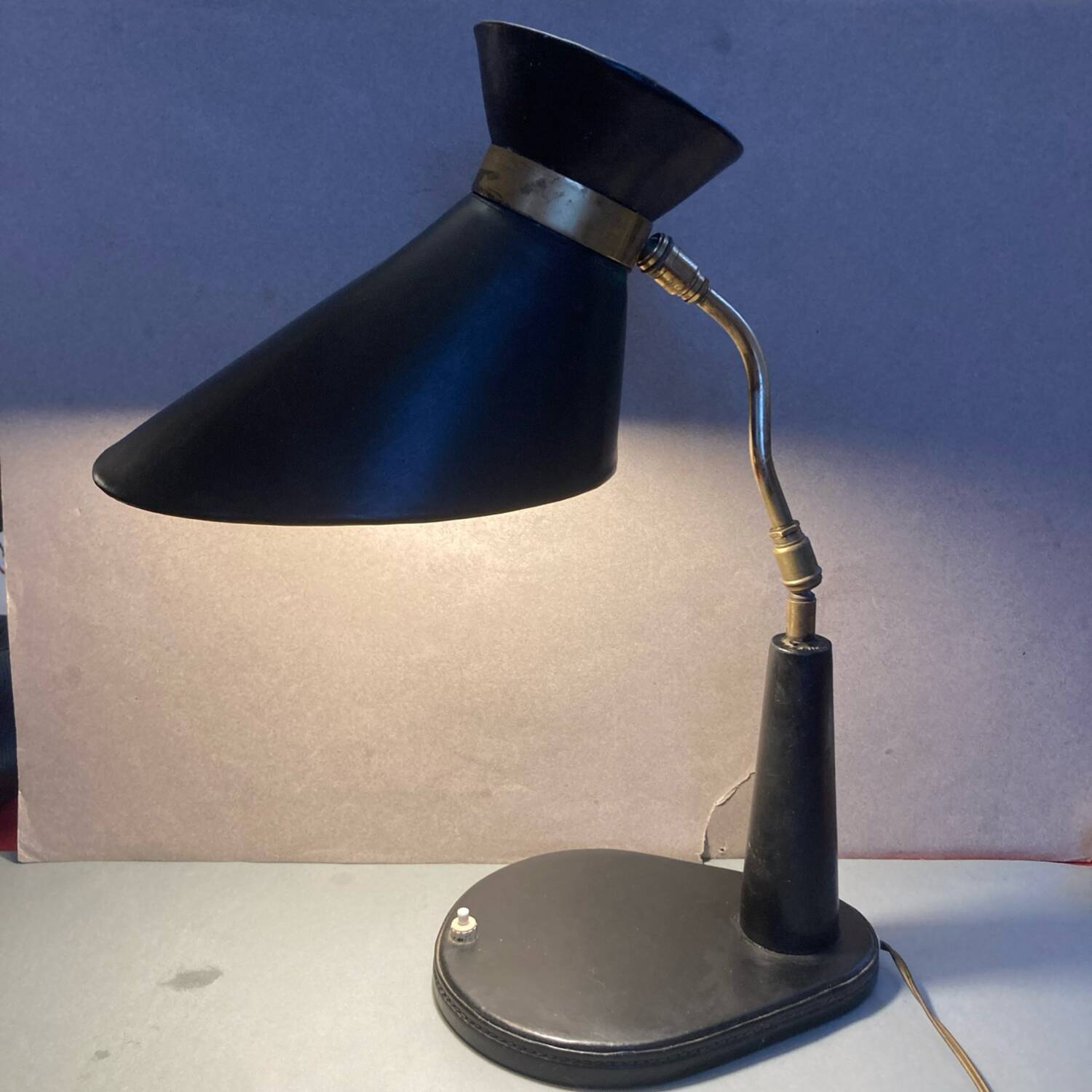 Jacques Adnet desk lamp