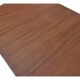 Extendable table set and 4 scandinavian dining chairs in teak 1960