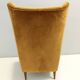 Dark Goldenrod Wingback Armchair model 437 by Gio Ponti for Cassina