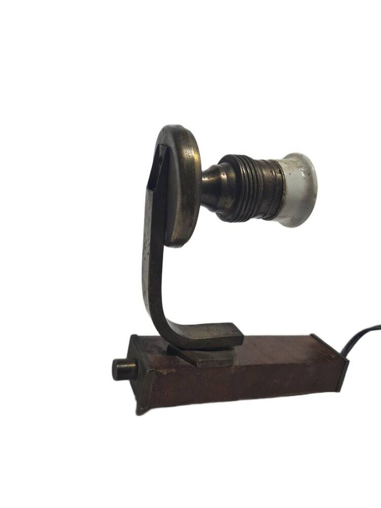 Art Deco wall lamp, Czechoslovakia, 1950s