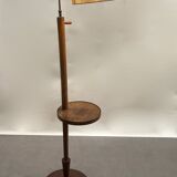 Art deco rope floor lamp