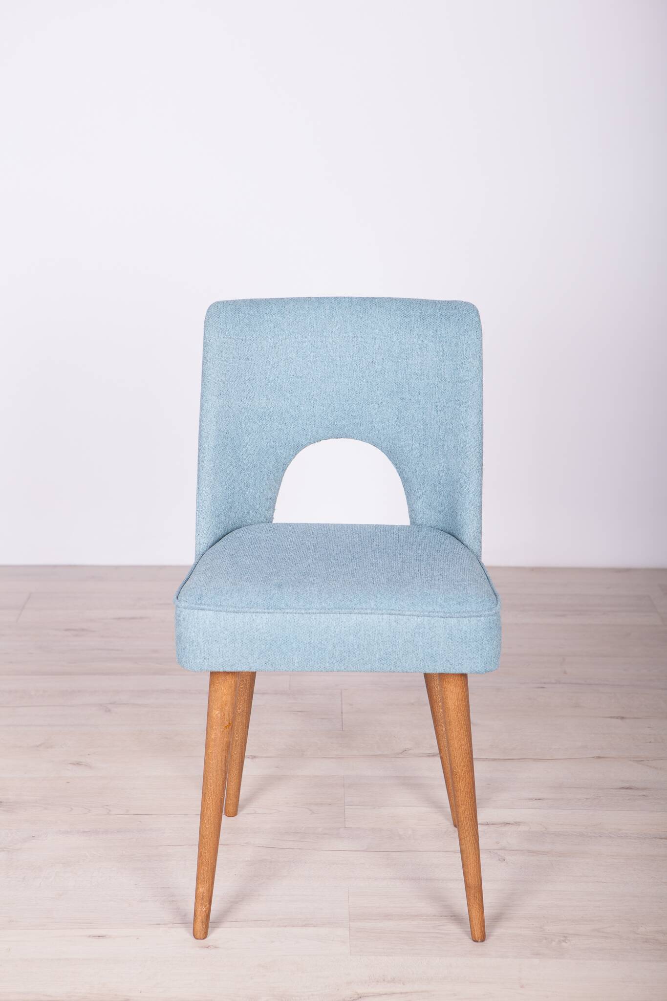 Polish Shell Chairs from Bydgoszcz Furniture Factory, 1960s, Set of 6