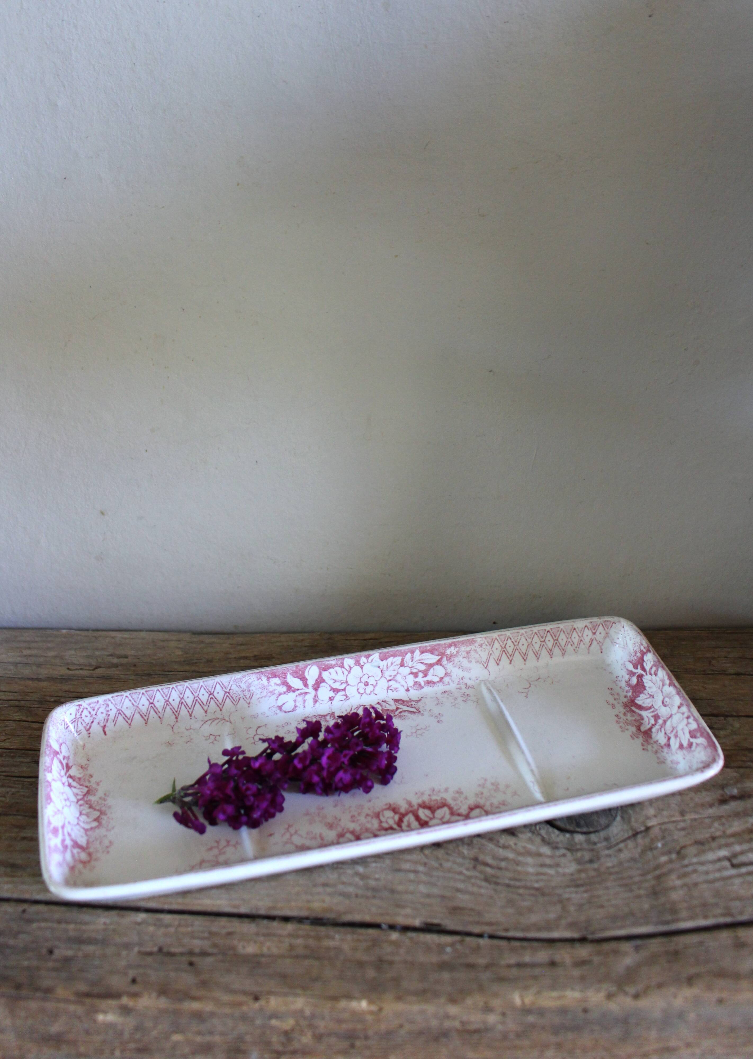 Vide Poche Porte savon rose Jardinière Badonviller