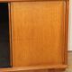 Vintage side table with sliding doors, 1960