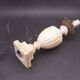 Set of 2 Vintage Neoclassica Alabster Table Lamp by Gregoretti & co.