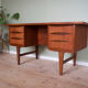 Mid-Century Danish Teak Desk, 1960s