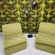 "1970s design armchair pair"