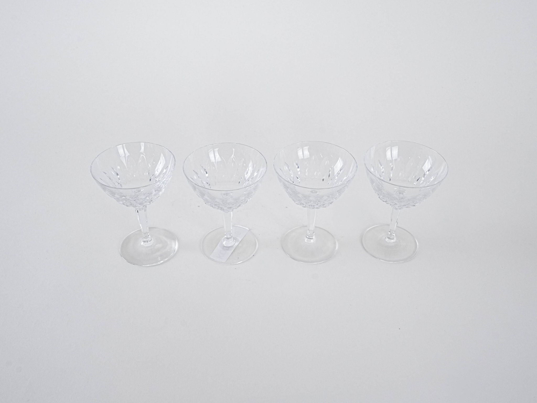 Set of four glasses, Danish design, 1970s, manufactured in Denmark