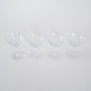 Set of four glasses, Danish design, 1970s, manufactured in Denmark