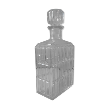 Carafe en verre vintage années 70