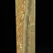 Onyx and Travertine Table Lamp Base