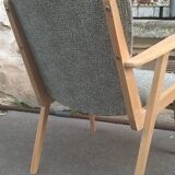 Fauteuil pied compas scandinave