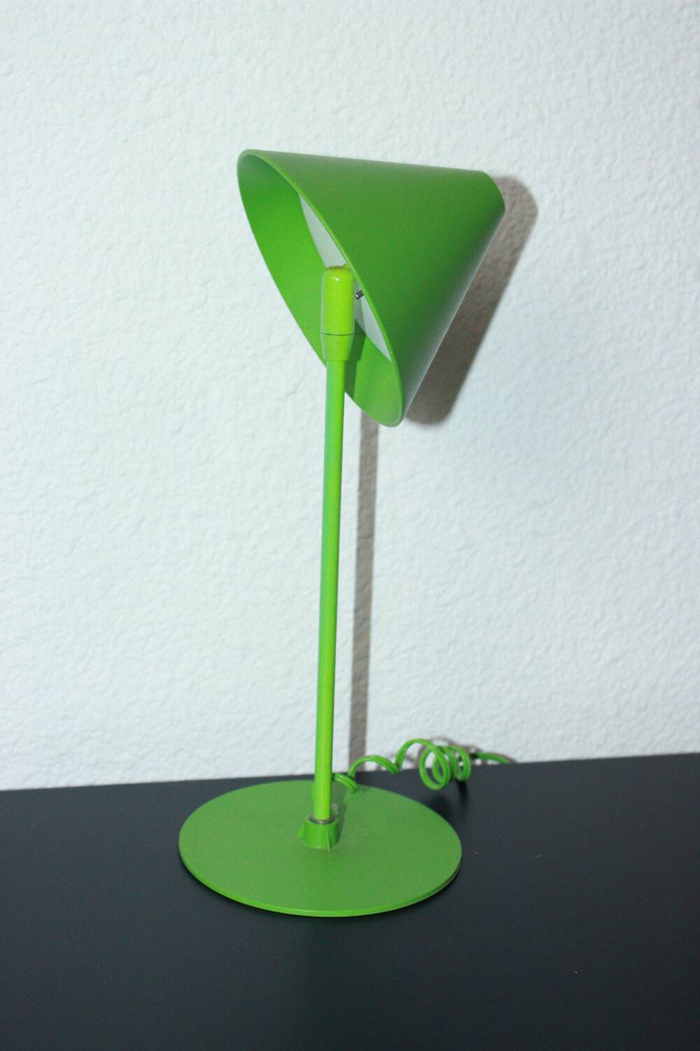 Vintage green IKEA pop lamp – adjustable lampshade
