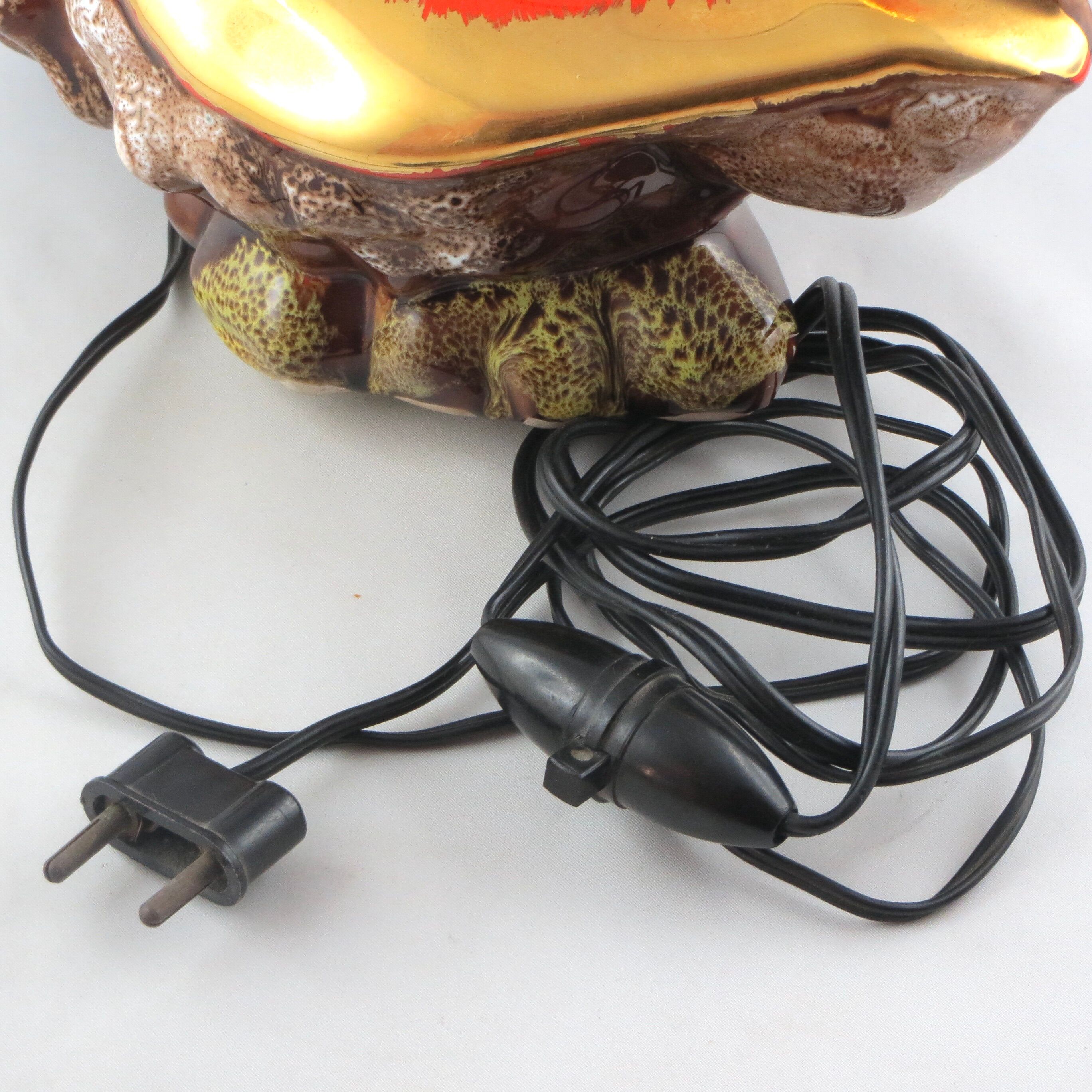 Mold, night light large ceramic Vallauris vintage 60/70