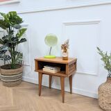 Table de chevet en rotin