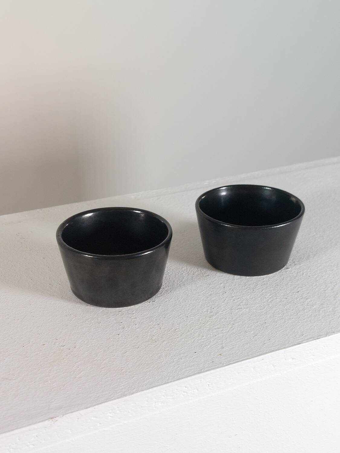 Pair of vintage Oxid glaze cups by Hedwig Bollhagen