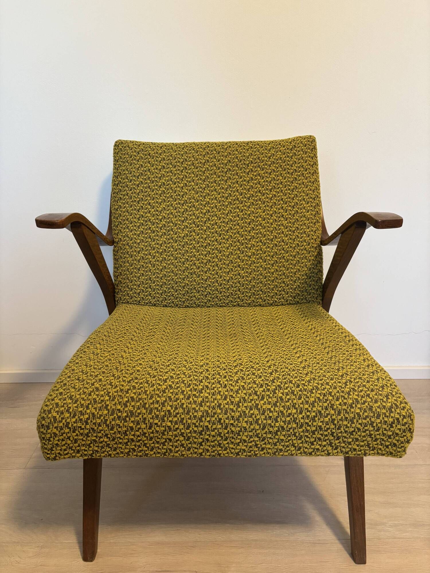 Mid-Century Lounge Chair by Meier, from Czechoslovakia 1960’s