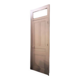 Haussmannian door 83x220 with old glazed transom frame 102x300 chassis