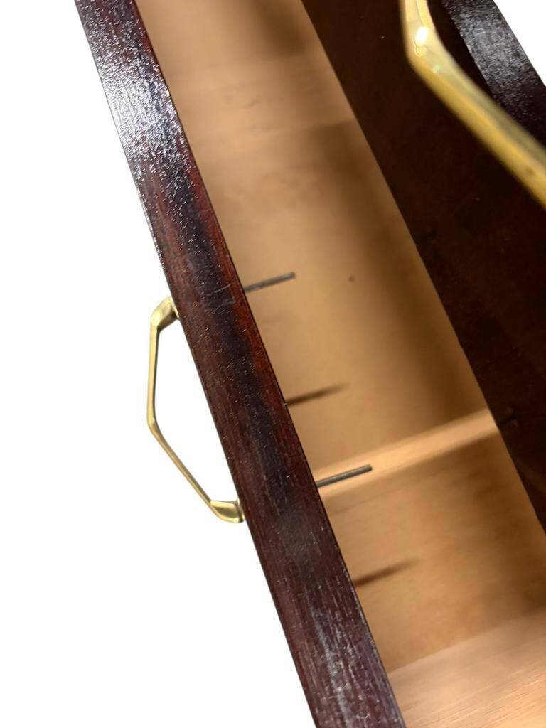 Vintage wooden wardrobe / secretary / chest of drawers