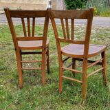 2 bistro chairs