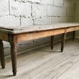 Former oak bench, 1900