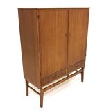 Scandinavian mahogany cabinet, sweden, 1960