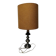 Table Lamp H: 73 cm - Vintage Pewter Lamp Base