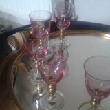 Bohemian crystal glasses