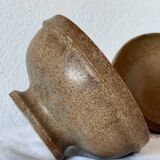 2 large stoneware bowls