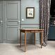 Table made of solid chestnut (renovated) or
