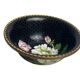 Japan, large cloisonné vase with floral decoration from the early 20th century.