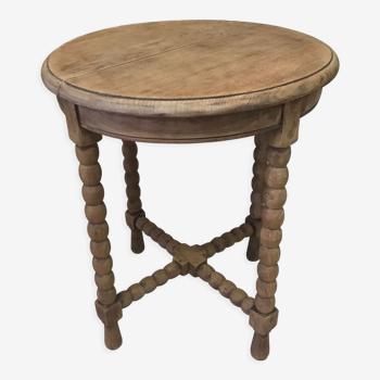 Table d'appoint ronde bois