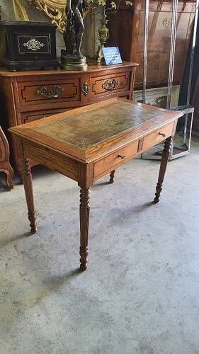 ANTIQUE DESK WITH 2 TABLETS FROM THE 19TH CENTURY