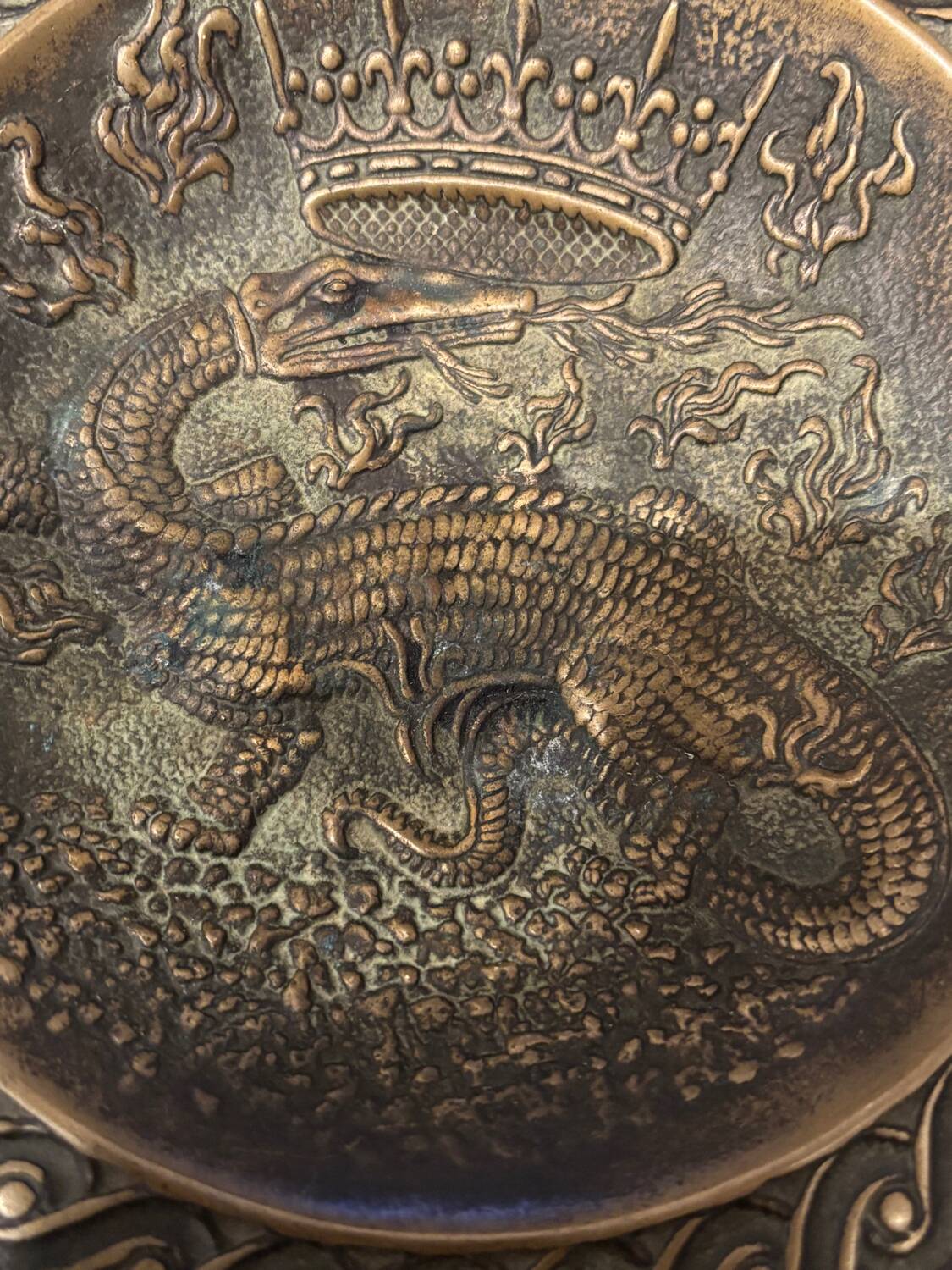 Bronze bowl Max le Verrier