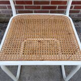 Set of 4 Cesca b32 model chairs in white