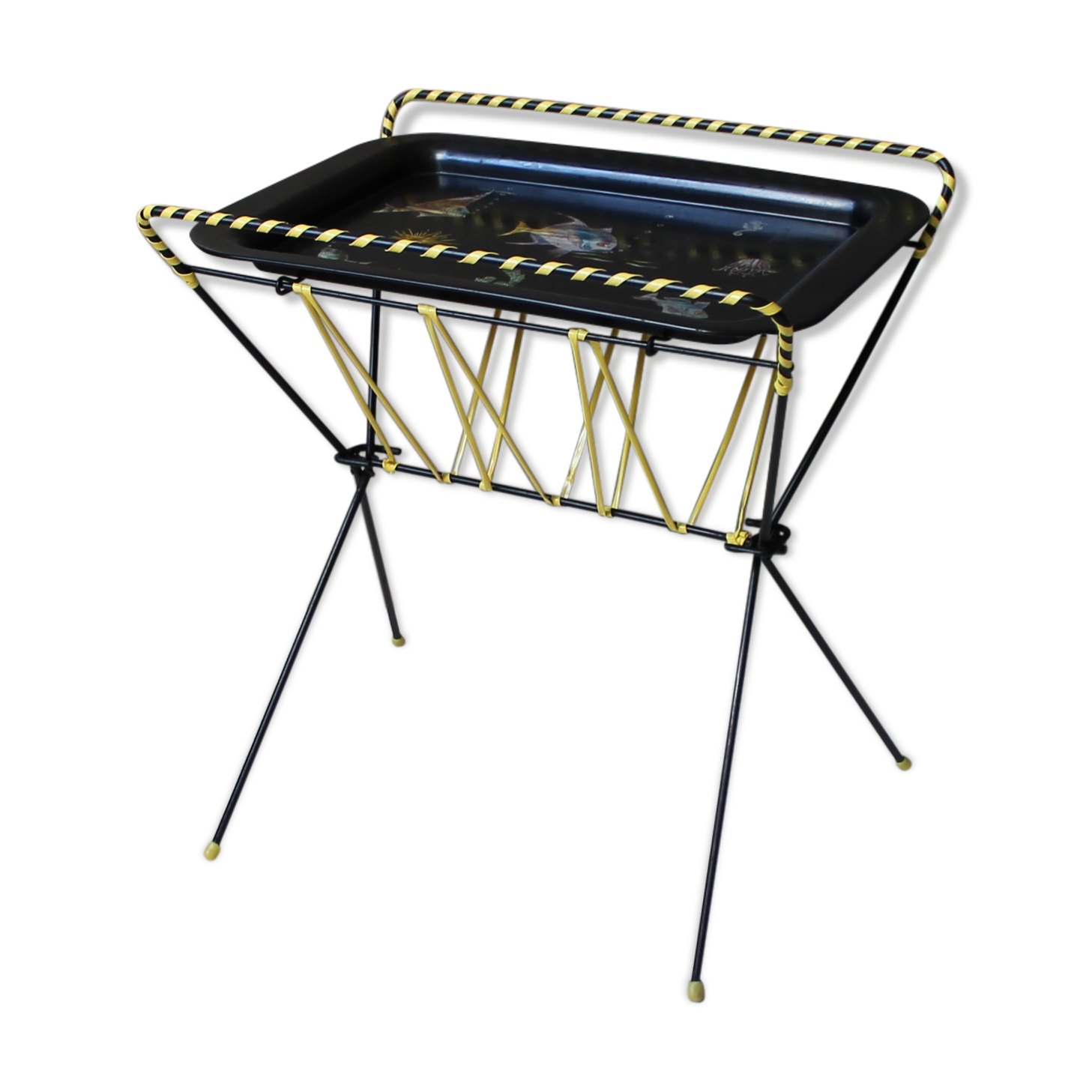 Vintage pliante appoint table