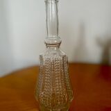 Flacon ancien en verre 19eme début 20eme