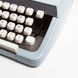 Sky Blue Brother Typewriter from 1980