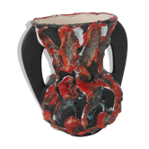 Ceramic vase 70s design