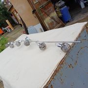 Vintage Chrome Pendant Light