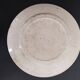Flat plate or serving dish in Creil and Montereau earthenware, Linotte model