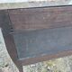 Curved commode in rosewood, Louis XV style.