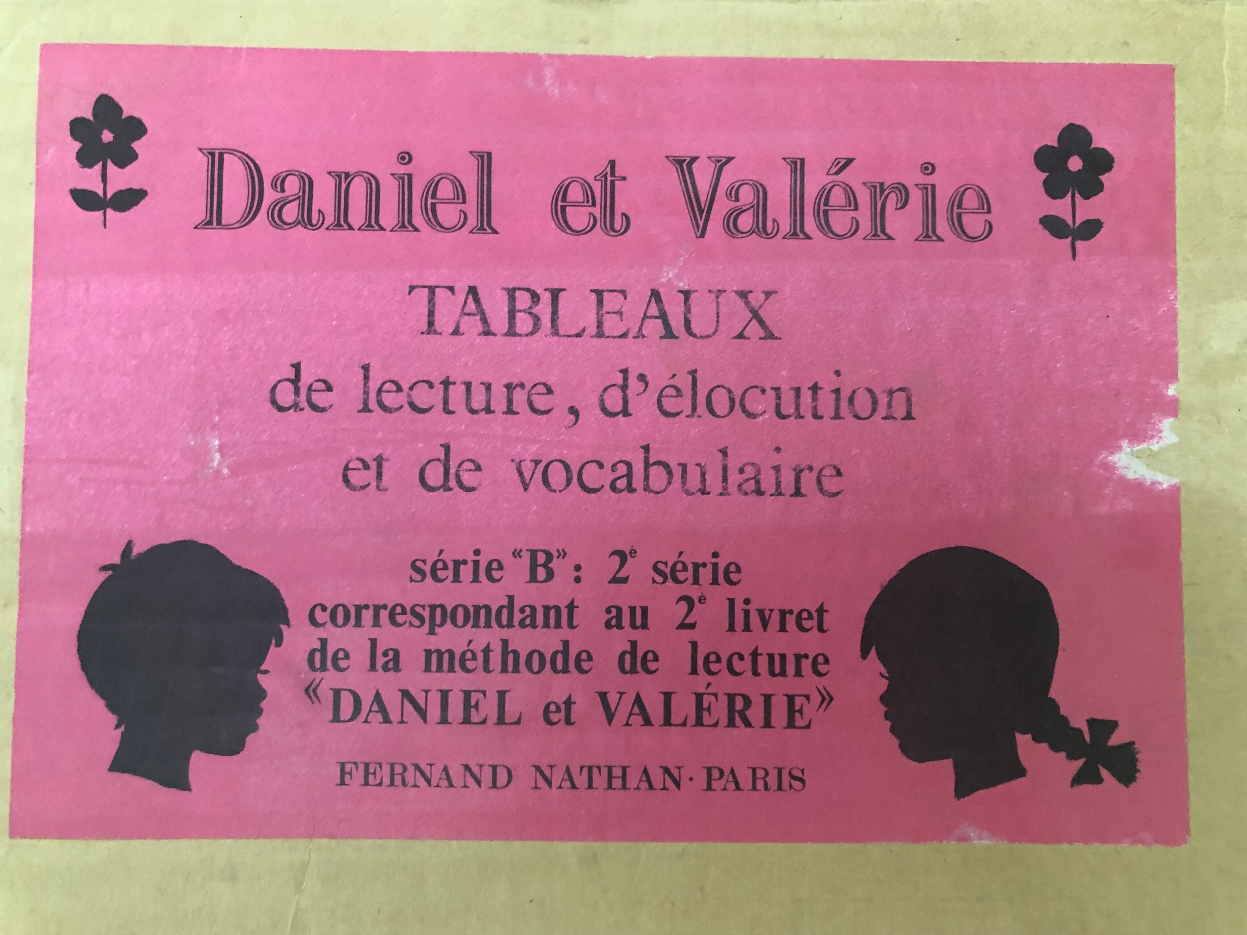 Vintage school poster Nathan 1968 "Le Pré"